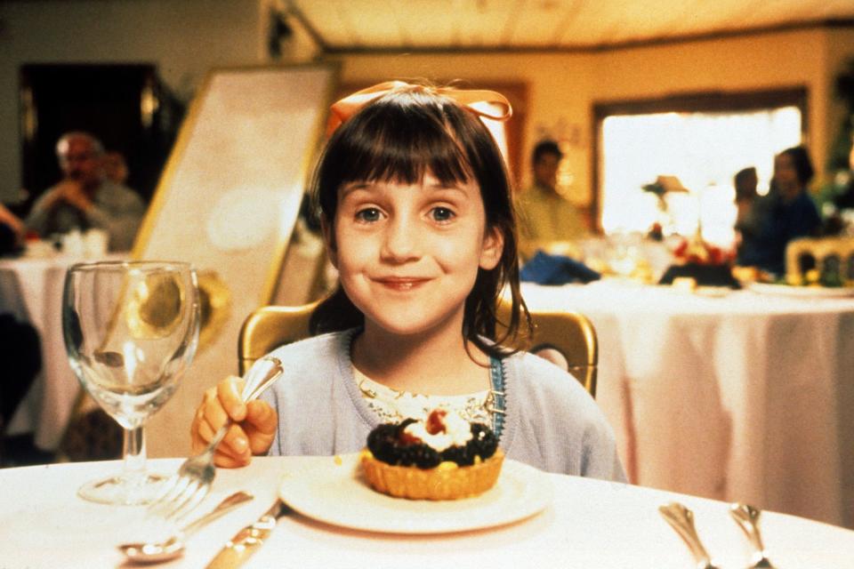 Mara Wilson as Matilda in <i>Matilda</i>