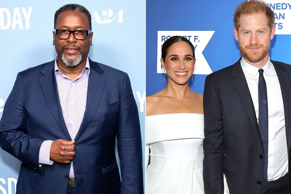 <p>Santiago Felipe/Getty Images; Mike Coppola/Getty Images</p> From Left: Wendell Pierce; Meghan Markle and Prince Harry