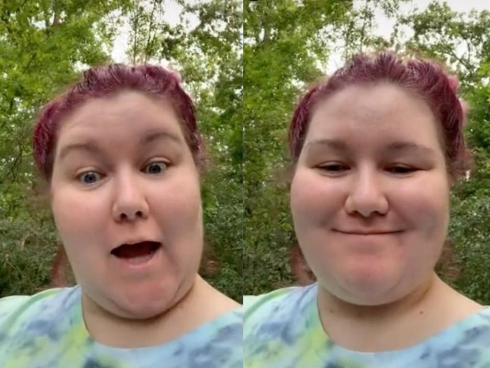 TikToker calls out ‘double standard’ over what people can post on social media about their daily meals (TikTok / @sheismarissamatthewss)