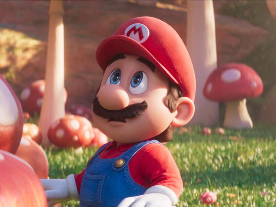 Pratt voices Mario in the film (Universal)