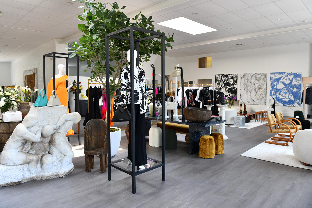 Christian Siriano’s The Collective West store. - Credit: Craig Barritt/Getty Images