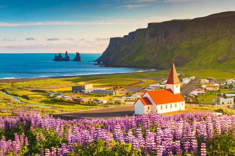 Iceland has a population density of about nine people for every square mile - getty