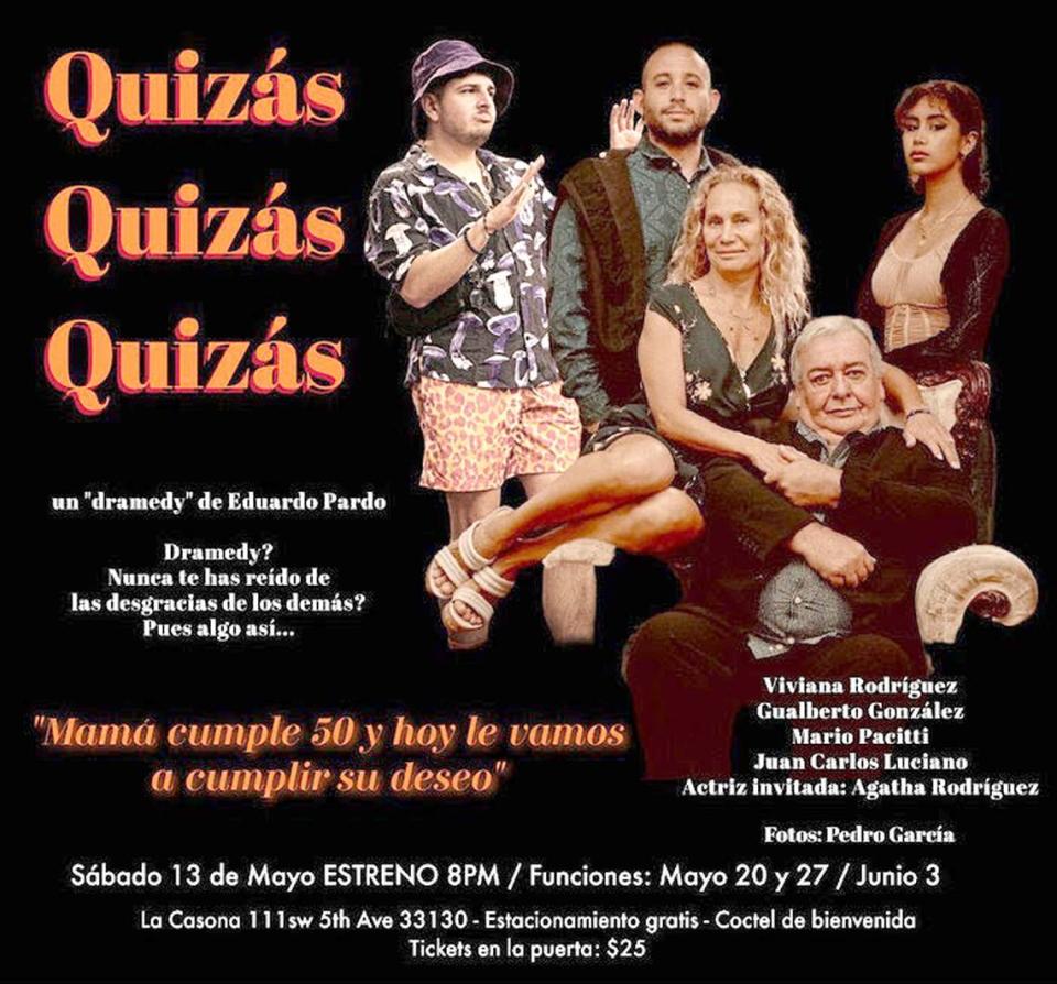 Comedia ‘Quizás, quizás, quizás’ en La Casona.