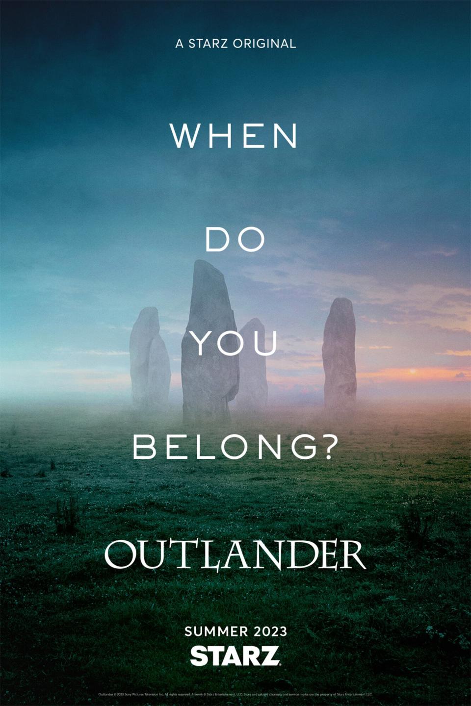 Outlander Season 7 Key Art