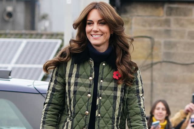 <p>Jane Barlow - WPA Pool/Getty Images</p> Kate Middleton visits Scotland in November 2023