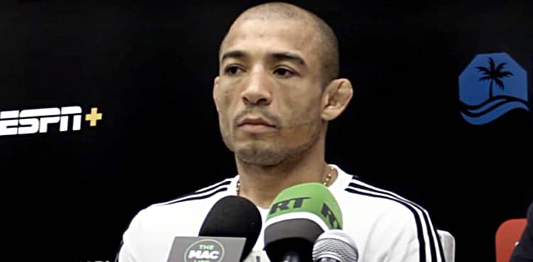 Jose Aldo UFC 251 Media Day