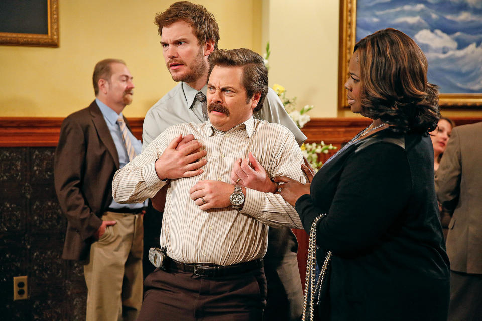 "Parks and Recreation" on Netflix. (Photo: Greg Gayne/NBC)