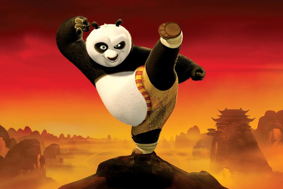 KUNG FU PANDAKung Fu Panda (2008) Po (above) (voice by JACK BLACK) and Master Shifu (below) (voice by DUSTIN HOFFMAN)