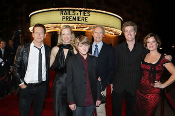 Kevin Bacon , director Alison Eastwood , Miles Heizer , Clint Eastwood , Kyle Eastwood and Marcia Gay Harden at the Los Angeles premiere of Warner Bros. Pictures' Rails & Ties