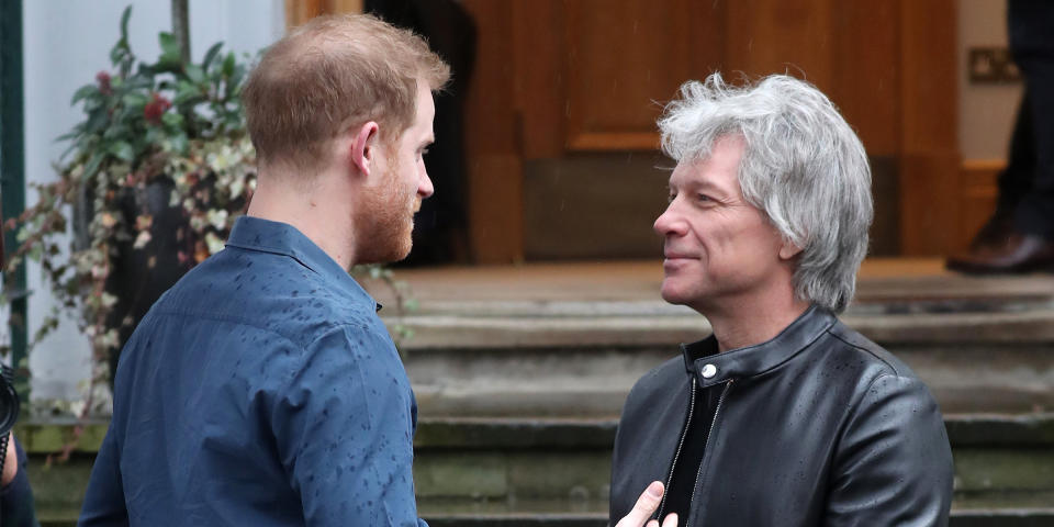 Image: The Duke Of Sussex Visits Abbey Road Studios