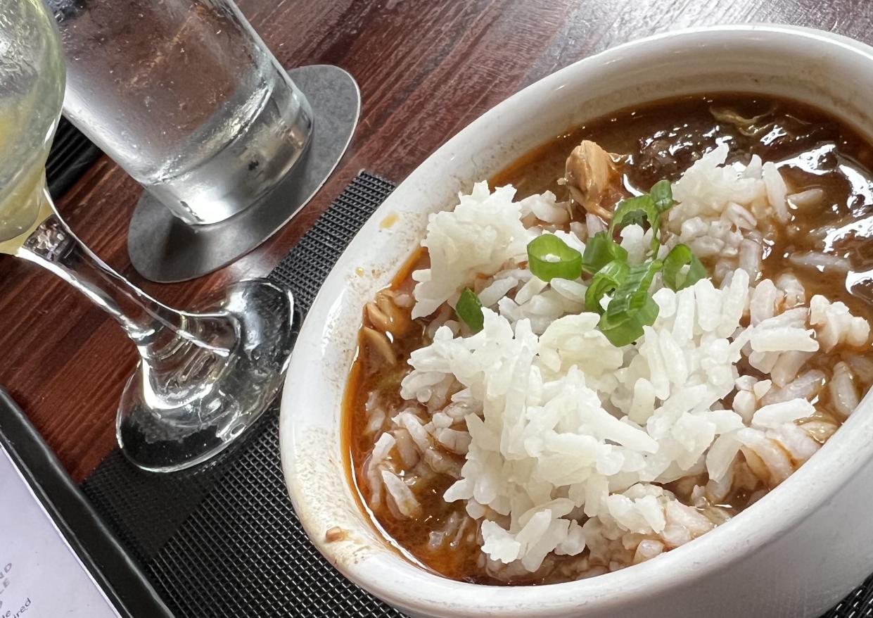 The gumbo I ordered on a recent visit to Gris-Gris. (Photo: Terri Peters)