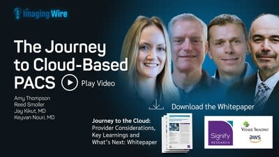 Visage is accelerating the transformation to the cloud by sharing the roadmap for success. Download the whitepaper & watch the video to learn more: https://info.visageimaging.com/journey-to-the-cloud