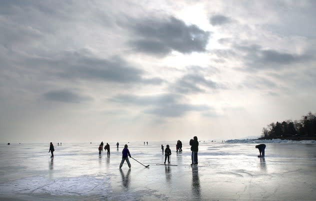 ice skating