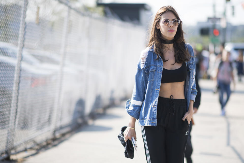 Picture of NYFW Street Style Adidas