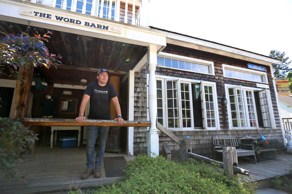 Ben Anderson, co-owner of the Word Barn, has put forth a citizen petition to amend the town’s zoning ordinance to allow him to continue operating a one-unit Airbnb on the property.