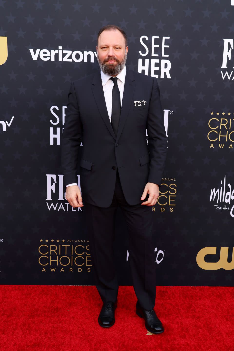 santa monica, california january 14 yorgos lanthimos attends the 29th annual critics choice awards at barker hangar on january 14, 2024 in santa monica, california photo by matt winkelmeyergetty images for critics choice association