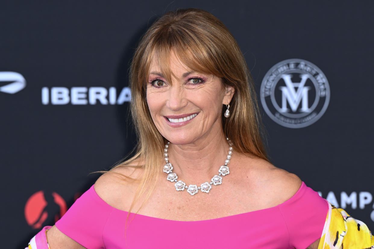 Jane Seymour talks about plastic surgery in a new interview with The Times. (Photo: Stephane Cardinale - Corbis/Corbis via Getty Images)