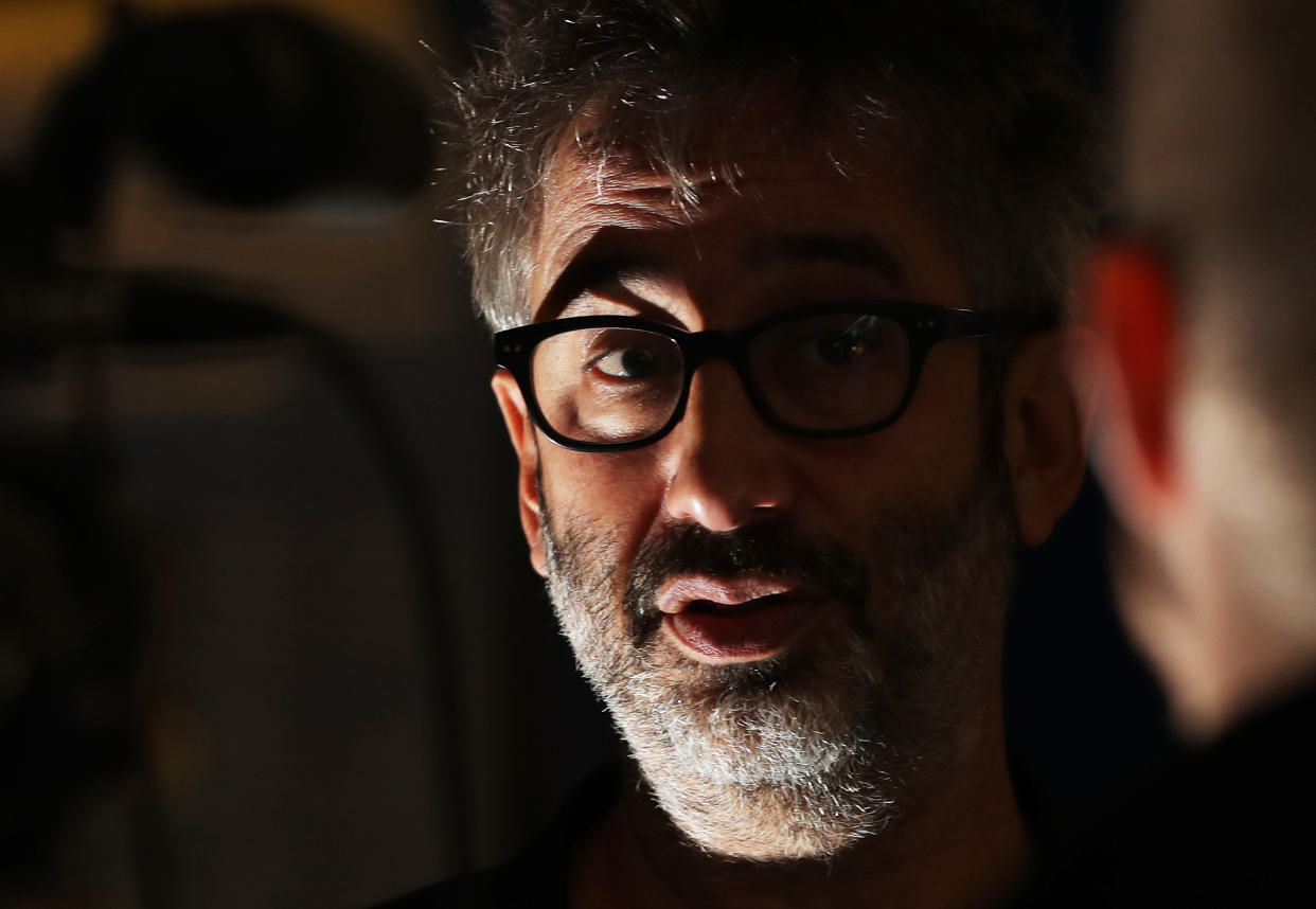 David Baddiel at The Word, National Centre for the Written Word in South Shields in Tyneside, Newcastle.