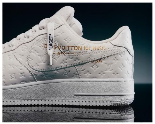 The Louis Vuitton x Nike Air Force 1's Covert Journey to the