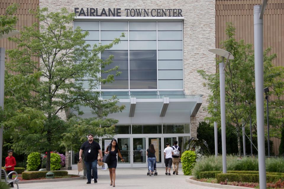 Fairlane Town Center mall in Dearborn, Michigan.