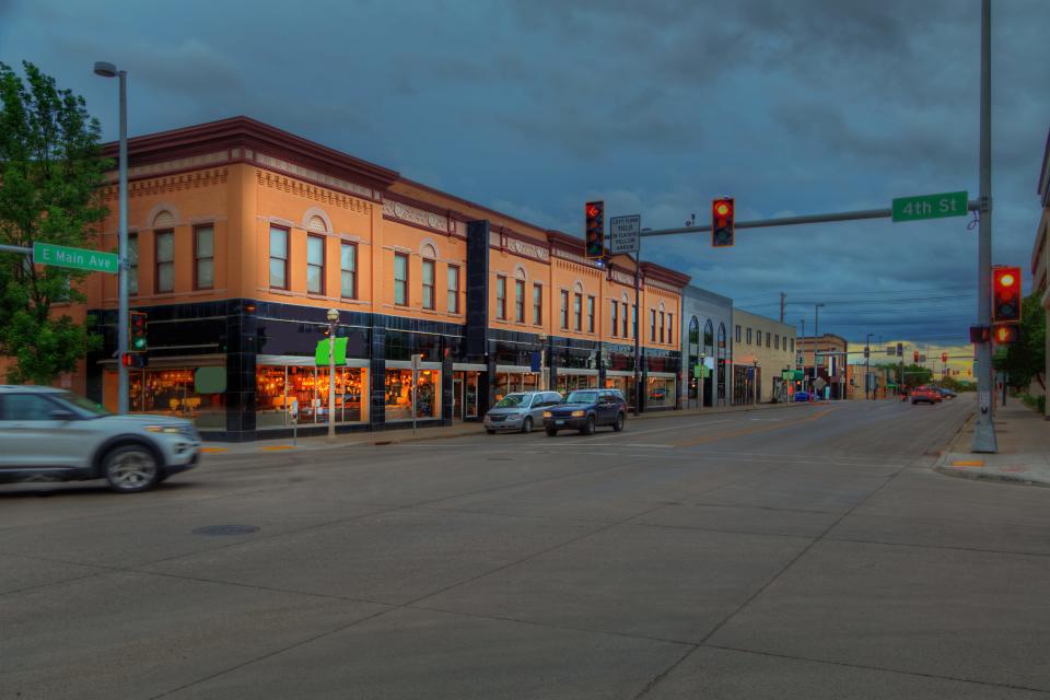 street in Bismarck, ND