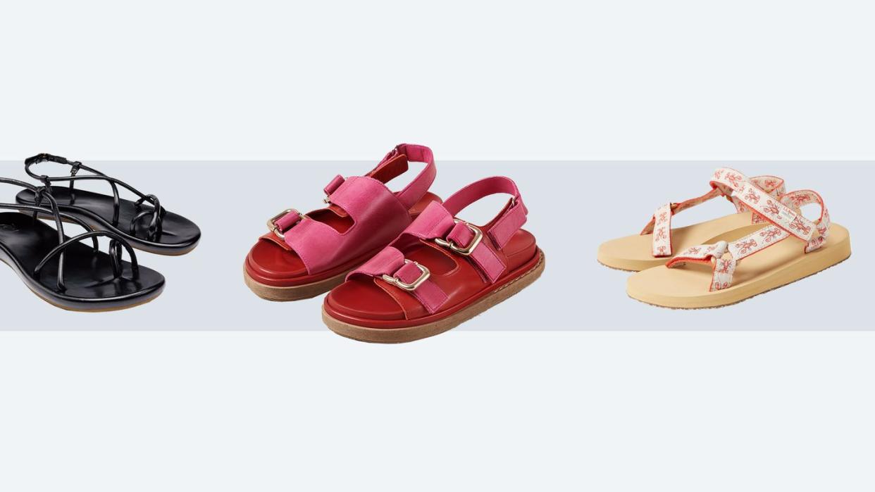 comfortable walking sandals