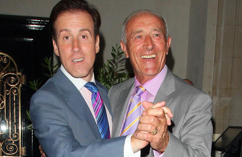 Anton Du Beke was in tears as he confessed missing his friend Len Goodman. (Getty Images)