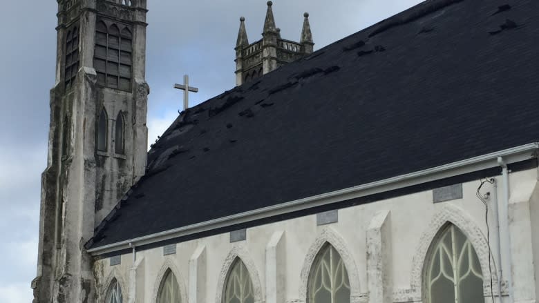 Canadian military putting finishing touches on stone church renos