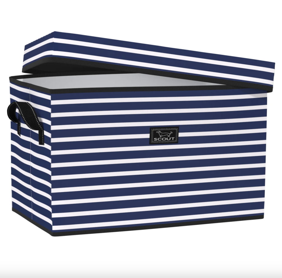 <p><a href="https://go.redirectingat.com?id=74968X1596630&url=https%3A%2F%2Fwww.scoutbags.com%2Frump-roost-med-brooklyn-checkham-storage-bin&sref=https%3A%2F%2Fwww.housebeautiful.com%2Fshopping%2Fhome-accessories%2Fg30141938%2Fornament-storage-ideas%2F" rel="nofollow noopener" target="_blank" data-ylk="slk:Shop Now;elm:context_link;itc:0;sec:content-canvas" class="link ">Shop Now</a></p><p>Rump Roost Storage Box</p><p>scoutbags.com</p><p>$65.00</p>