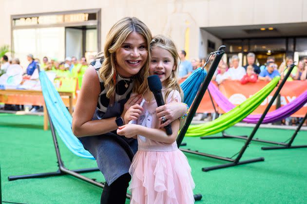 Jenna Bush Hager and her daughter, Mila, in July 2019.