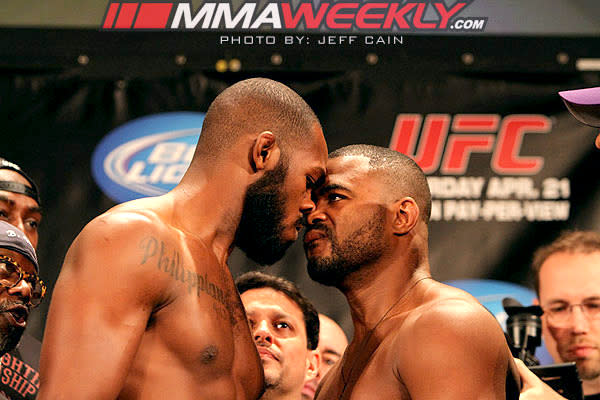 UFC 145: Jones vs. Evans Weigh-in Results; Rivalry Heats Back Up