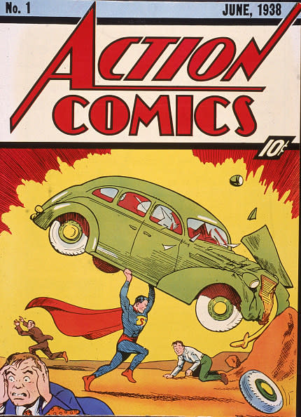 the cover of Action Comics Number 1