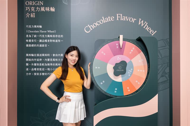 台灣精品巧克力品牌ORIGIN舉辦《ORIGIN巧克力風味輪之旅》活動。（圖／品牌業者提供）