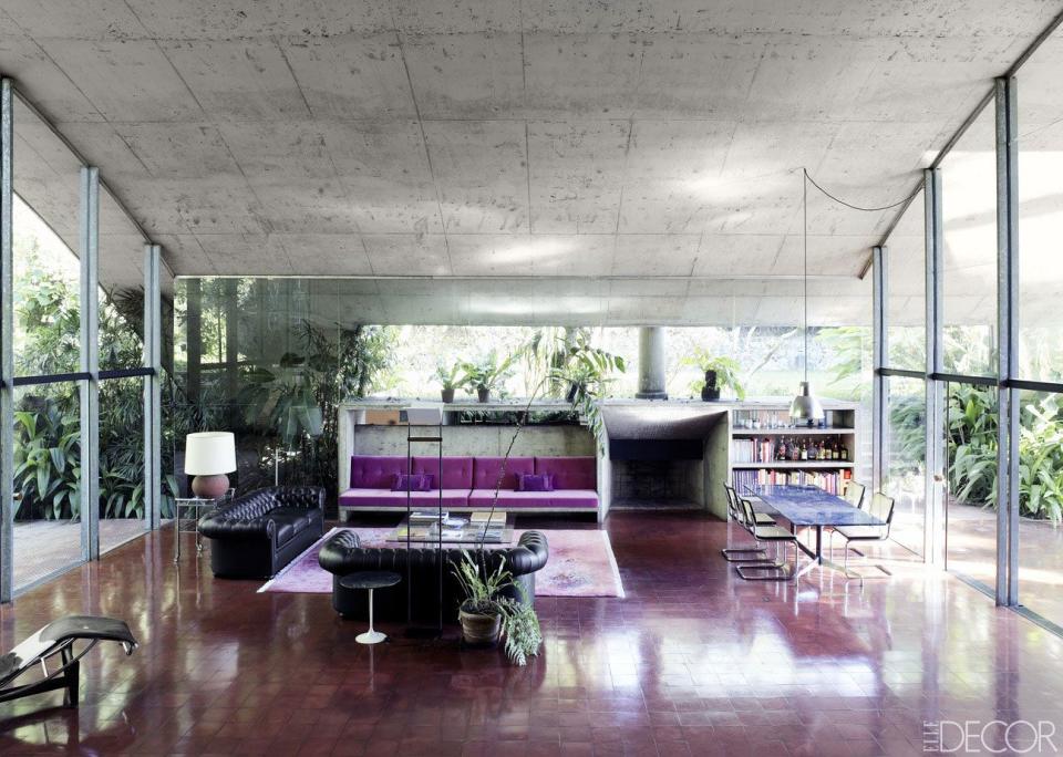 Glossy Purple Floors