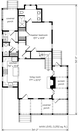 <p>Off the main bedroom, a second smaller covered porch leads out to the backyard. This house plan also offers a coordinating shed that can be added to the property. </p>