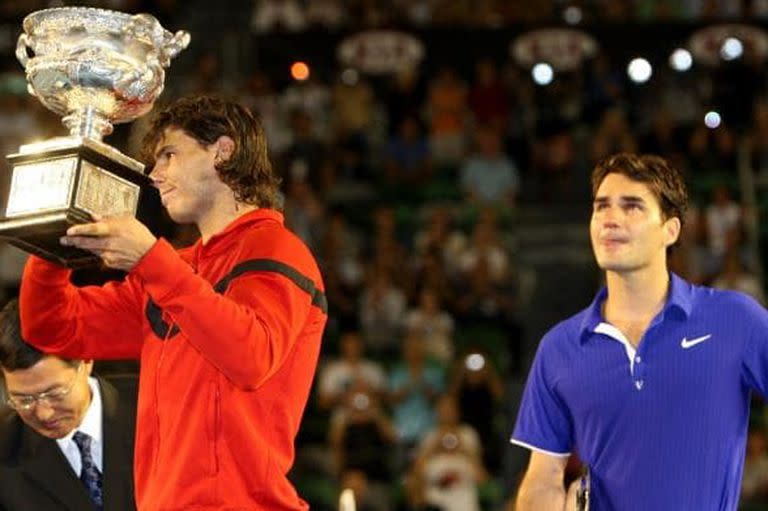 Uno de los partidos mas vibrantes entre Nadal y Federer, la final de Australia 2009