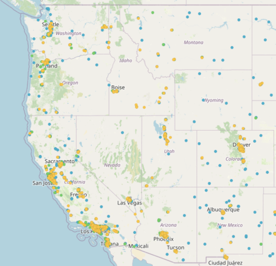 The U.S. Department of Education tool, College Map, draws from the Integrated Postsecondary Education Data Systems (IPEDS), an annual survey that collects data from over 7,500 colleges, universities, and technical and vocational institutions. Data used in the College Map are for the 2019-2020 year.