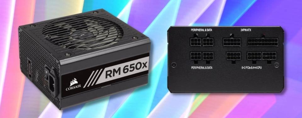 RMx Series™ RM650x 80 PLUS Gold Fully Modular ATX Power Supply