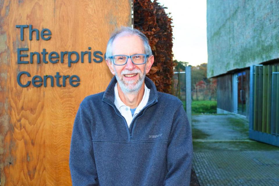 Eastern Daily Press: Ian Clark, Professor of Musculoskeletal Biology at UEA, leads HealthUEA