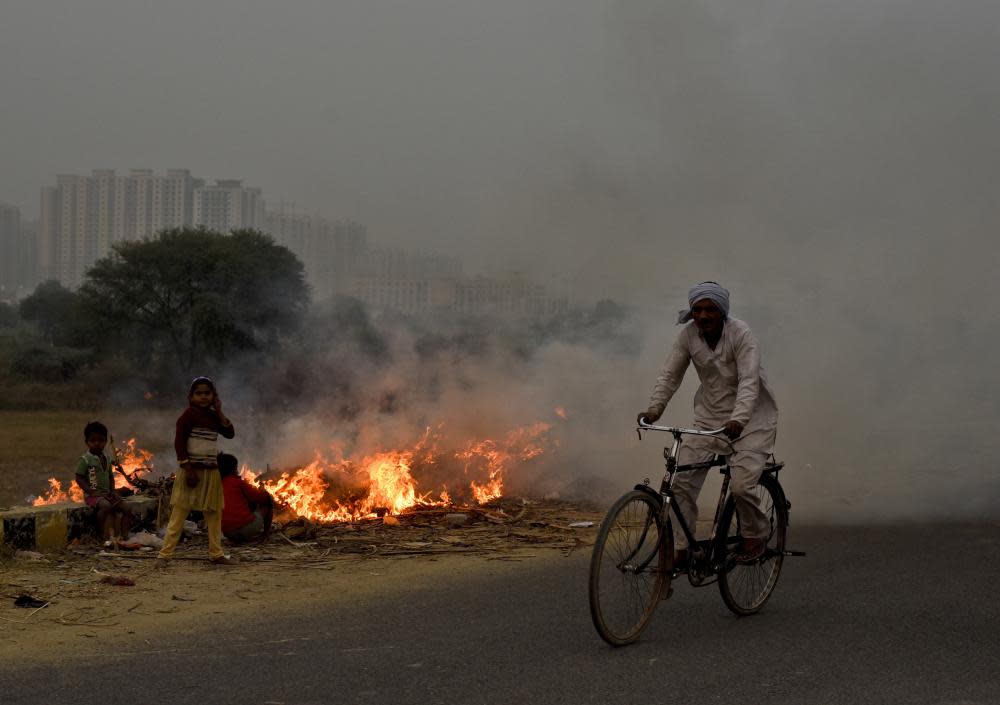 Delhi smog