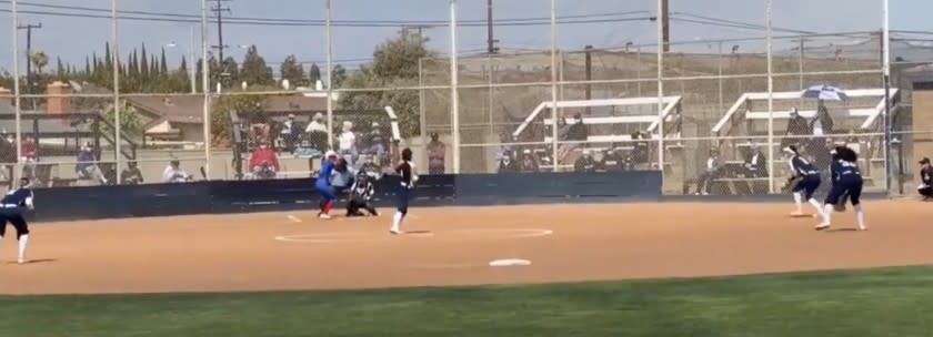 Pacifica stunned Los Alamitos 3-2 in softball.