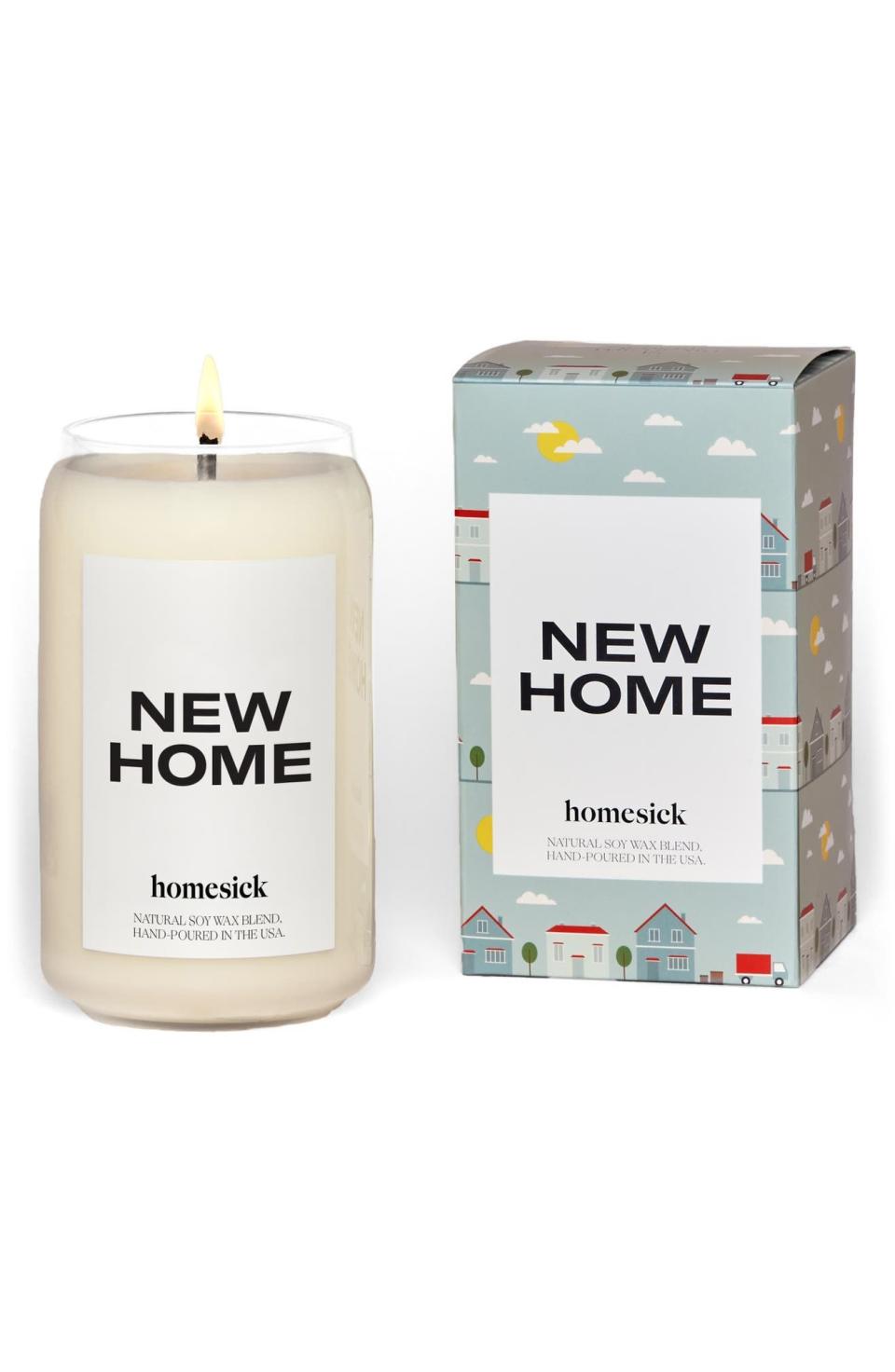 New Home Candle