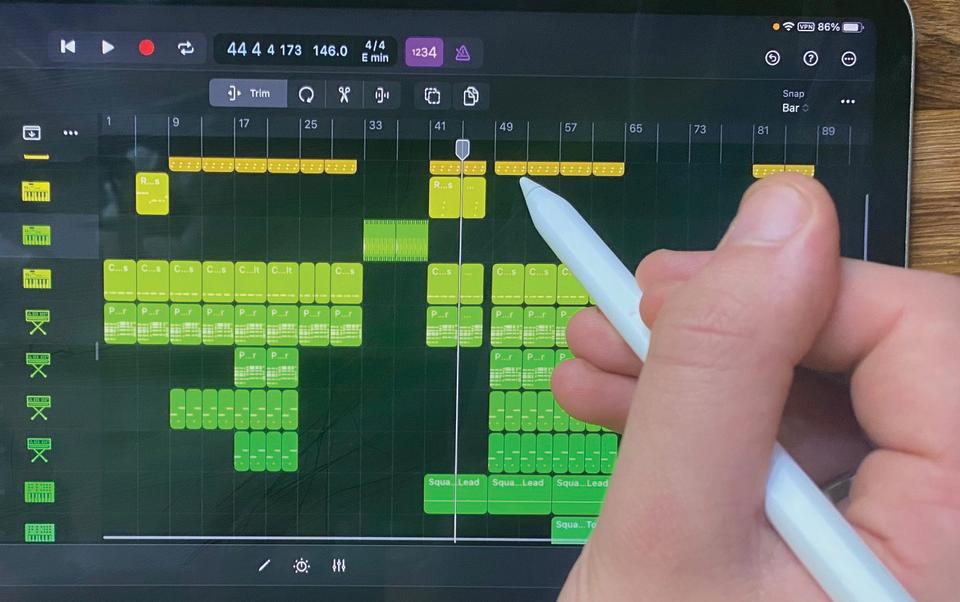 logic pro ipad