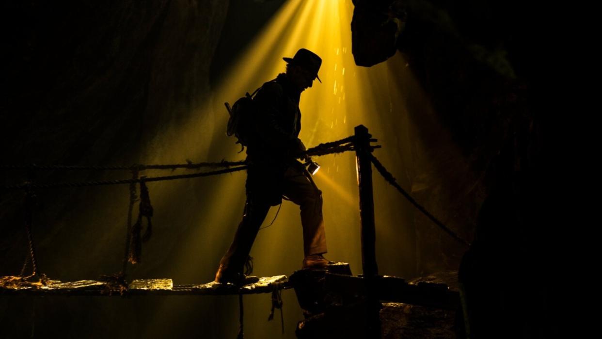  Indiana Jones silhouette in Indiana Jones 5 