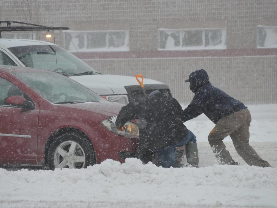 A low pressure, fast-moving system has brought Saskatchewan's winter weather to parts of the United States.  (Alexander Quon/CBC - image credit)