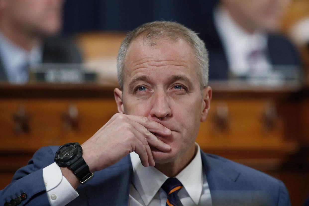 Rep. Sean Patrick Maloney (D-N.Y.) listens during a House Intelligence Committee on Capitol Hill in Washington, D.C. on Nov. 13, 2019. 