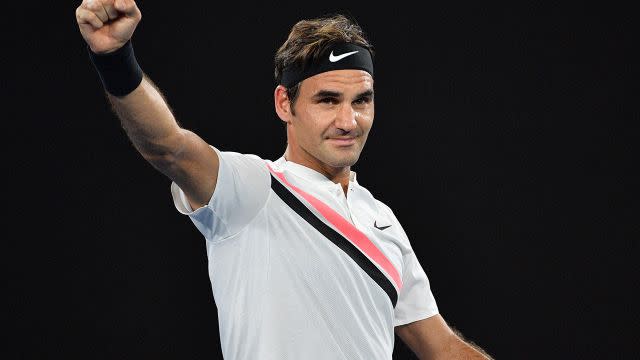 Federer in fine form. Image: Getty