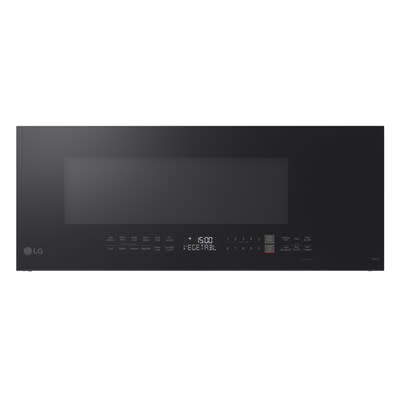 LG's 1.3 cu. ft. Smart Low-Profile Over-the-Range Microwave boasts a sleek low-profile design.