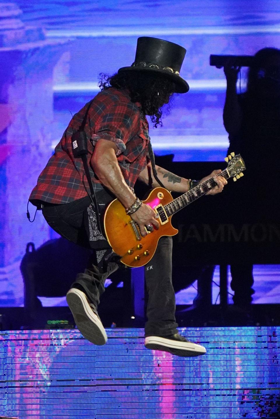 Slash in action (PA)