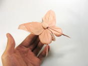 Origami art - Butterfly. My design for VOG's "Bird Base Challenge"